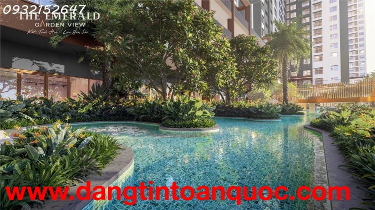 The Emerald Garden View an cư lý tưởng cho gia đình giá chỉ 35 triệu/m² dễ mua, dễ ở, dễ tăng giá.