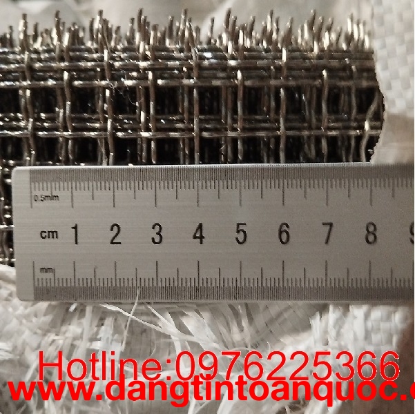 Lưới đan inox 304 mắt 10x10
