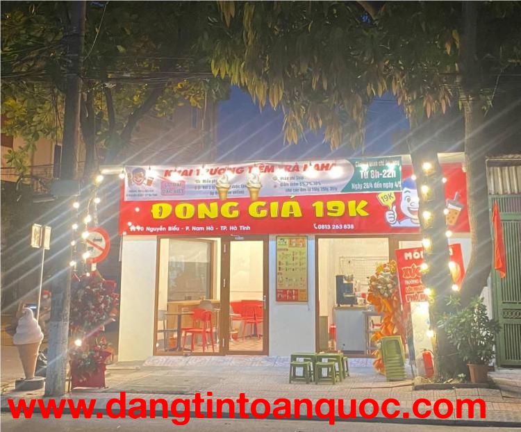 Do thay đổi định hướng kinh doanh, mình cần sang nhượng lại toàn bộ quán trà sữa