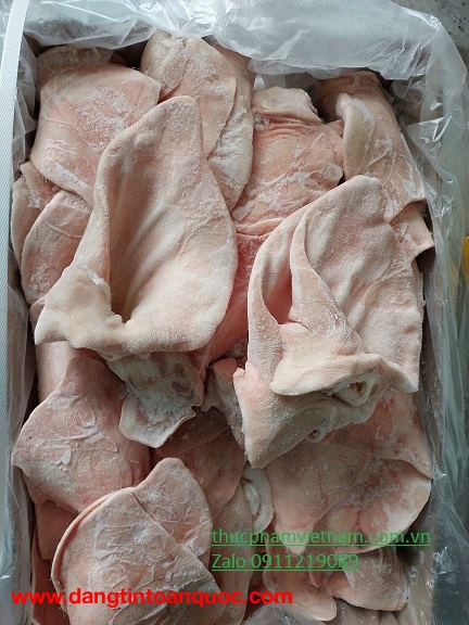 Tai heo nhập khẩu sạch đẹp ít lông