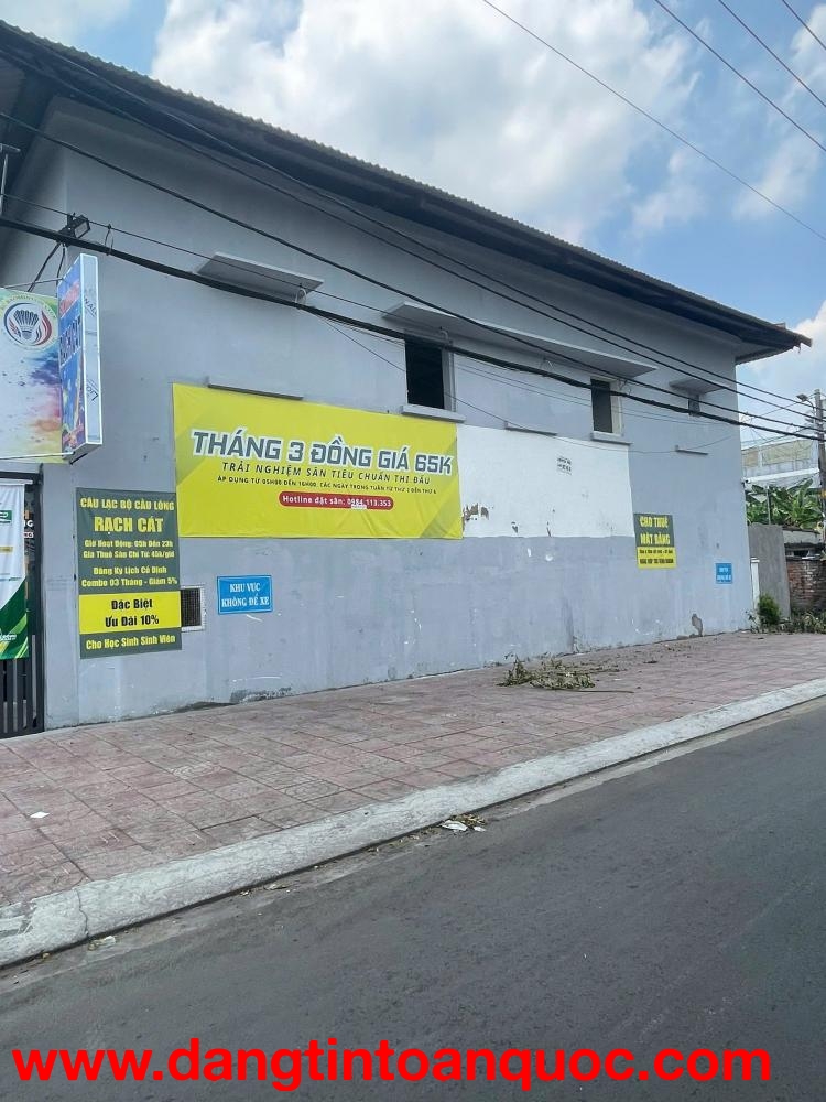 CHO THUÊ MẶT BẰNG KINH DOANH PHƯỜNG 15, QUẬN 8, TP.HCM - GIÁ 25TR