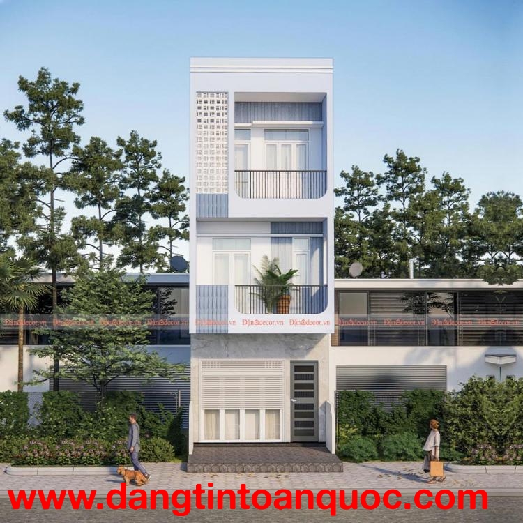 Mẫu Nhà Phố 3 Tầng Hiện Đại Đẹp – Gợi Ý Thiết Kế Thi Công Cho Gia Chủ Trẻ