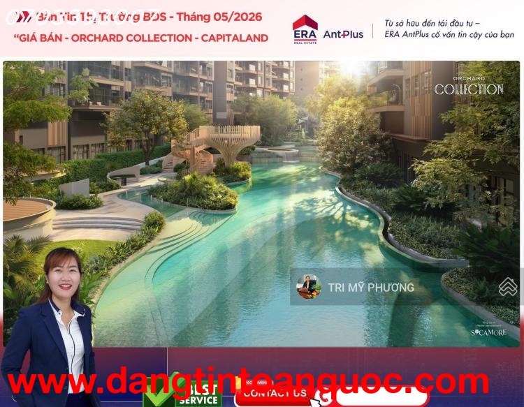 Orchard Collection - đầu tư căn hộ 2PN - rộng 101 m2 - dễ cho thuê, dòng tiền phù hợp, tăng giá kép