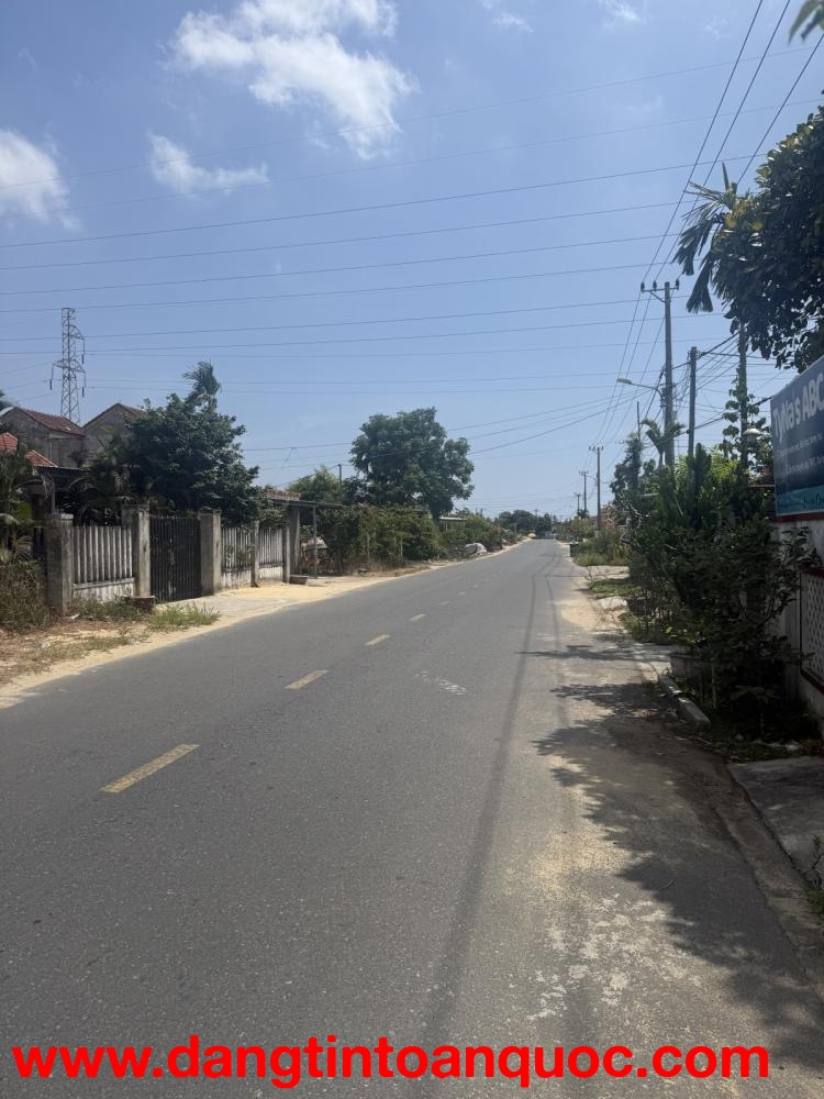 Bán Đất Mặt Tiền Bầu Ốc Thượng Gần 100m2 Đường 10m Chỉ Hơn 3km Đến Hội An