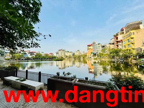 HOT!!! Nhà view Hồ Đầm Tròn Ba Đình 94M  mặt ngõ rộng như phố giá 39.5 tỷ 0336212066