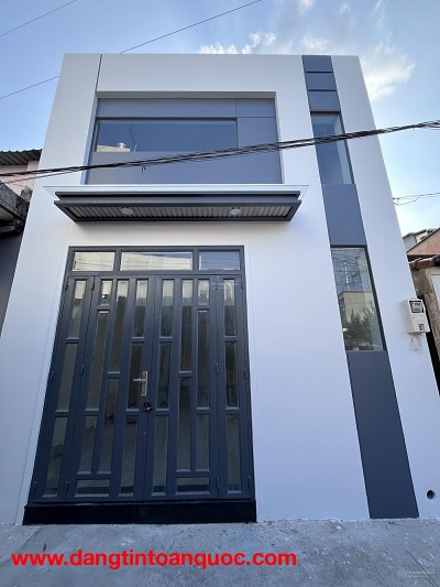 BÁN NHÀ MỚI 1 TRỆT 1 LẦU-70M2, 3PN -MẶT TIỀN: 5M, HẺM RỘNG 4M, SẴN SỔ NGAY NGÃ TƯ GÒ MÂY, BÌNH TÂN