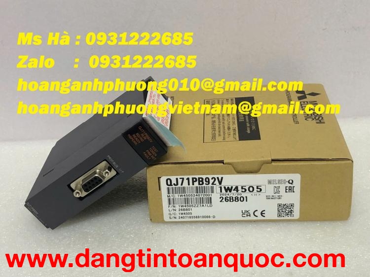 Mô đun - dòng Q series Mitsubishi QJ71PB92V giá cạnh tranh 