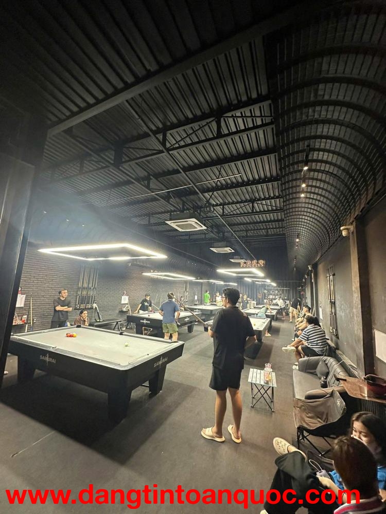 SANG QUÁN BIDA LOCO Pool Club – MẶT BẰNG ĐẸP, VỊ TRÍ ĐÔNG KHÁCH TẠI BÌNH THẠNH