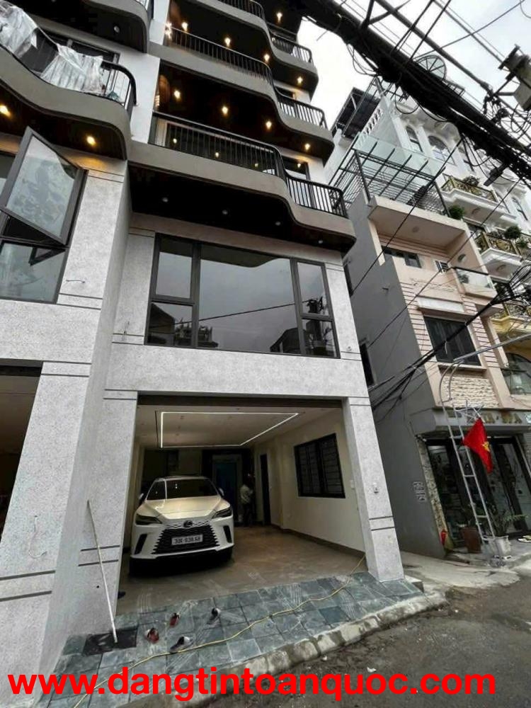 BÁN NHÀ MỚI KINH DOANH - GARA -KINH DOANH Sài Đồng 59 m2 X 7 Tầng X 16.2  tỷ Long Biên.