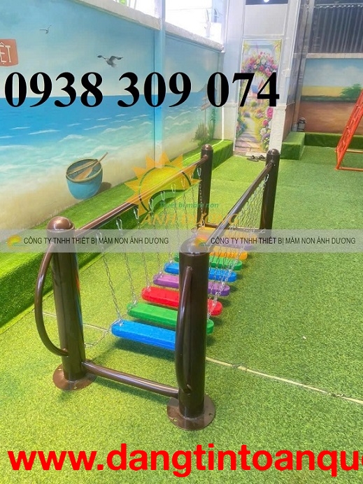 Cầu thăng bằng dao động mầm non,bộ vận động thăng bằng