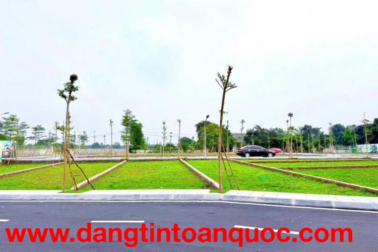 Bán đất nền khu Hoà Lạc - ĐH Quốc gia 100m2 full thổ cư, mặt tiền 8m, đường trước 9m, giá 3,5 tỷ