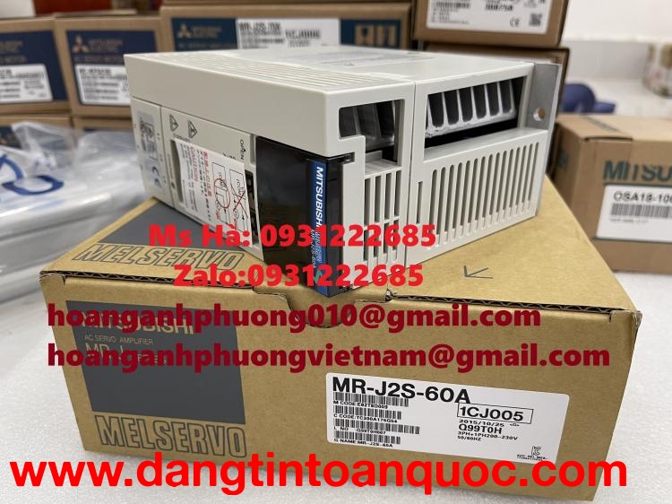 Mitsubishi MR-J2S-60A hàng nhập giá tốt - Bộ điều khiển servo 