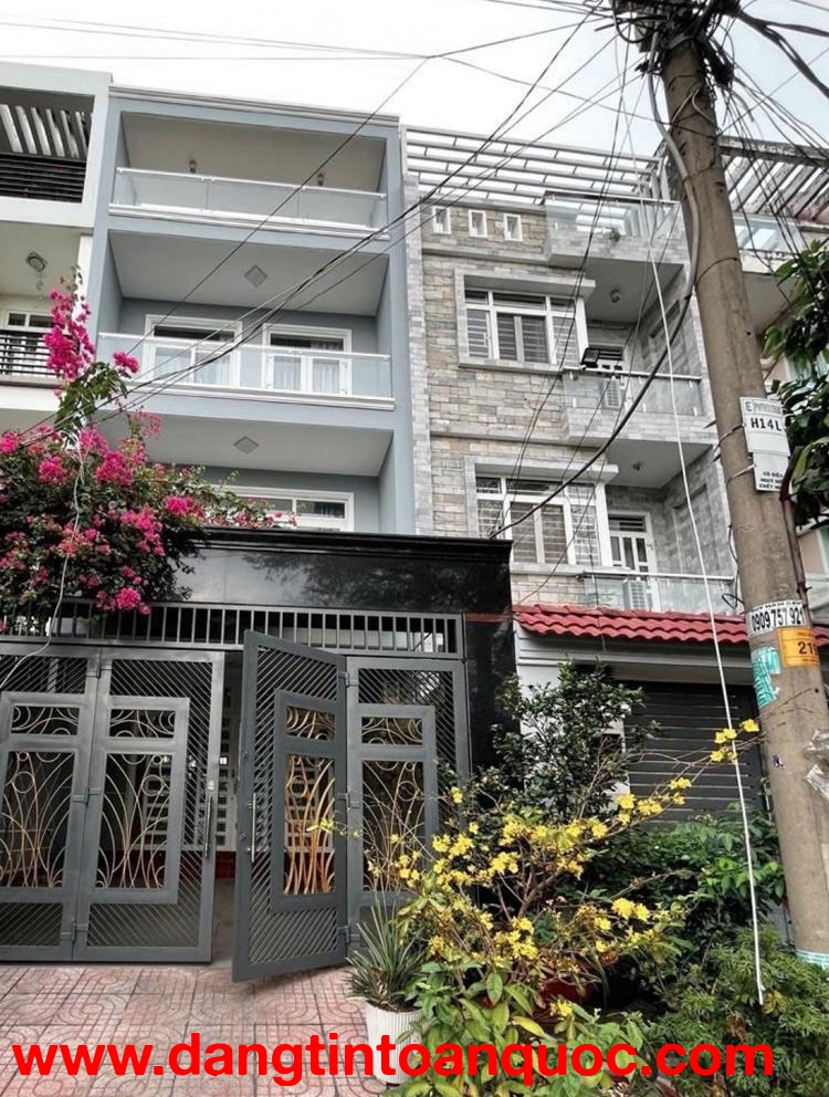 Bán nhà mặt tiền Khu Dân Cư Phú Lợi 5x24 Thang Máy sổ riêng 4 tầng chỉ 9 tỷ 5