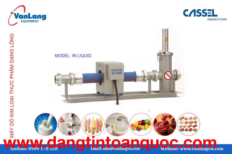 MÁY DÒ KIM LOẠI THỰC PHẨM LỎNG NHÃO