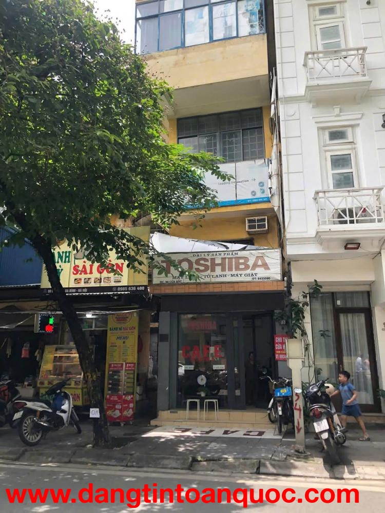 CHO THUÊ CỬA HÀNG MẶT PHỐ – 98B CỬA BẮC, PHƯỜNG QUÁN THÁNH, QUẬN BA ĐÌNH, HÀ NỘI