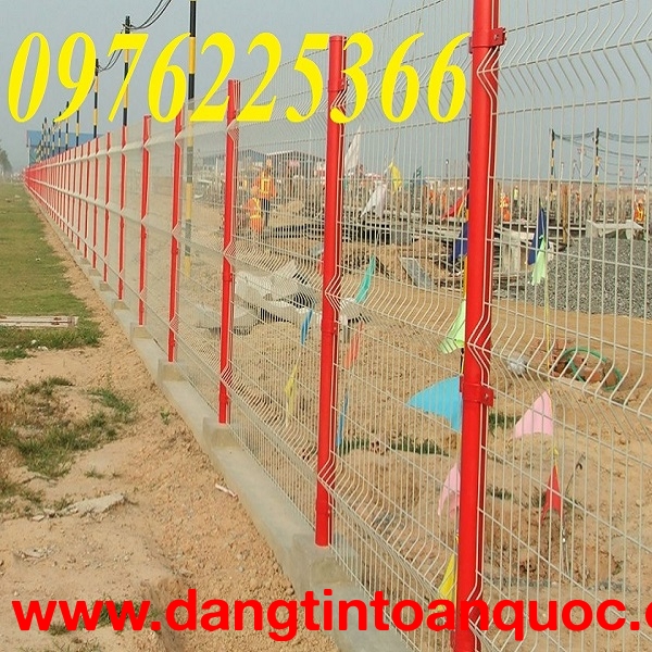 Hàng rào lưới thép sơn tĩnh điện 