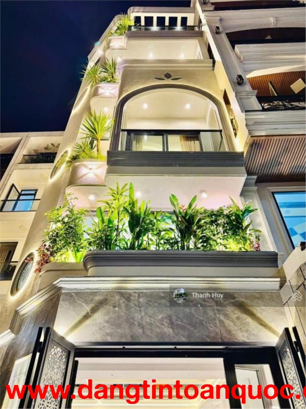 Siêu Phẩm Nhà 5 Tầng Thang Máy đường Nguyễn Thái Sơn - P.5 - Gò Vấp - 4.5m x 14m - Dọn vào ở ngay
