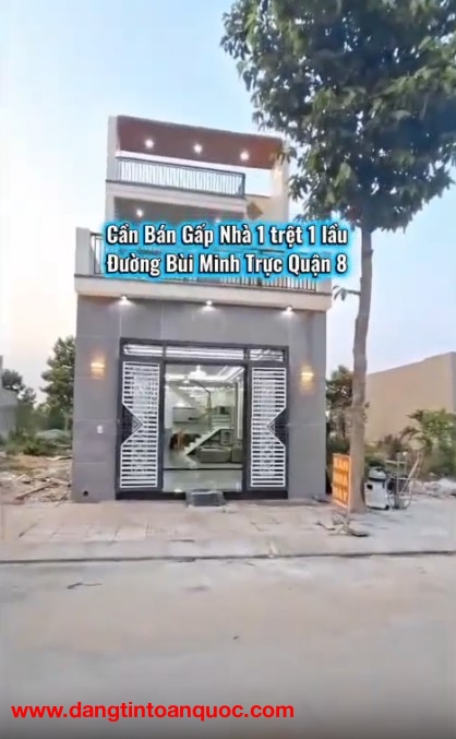 Nhà đẹp Quận 8 - Dọn vào ở ngay - Giá siêu tốt chỉ 1 tỷ 250 triệu - Sổ riêng - Ô tô tới nhà