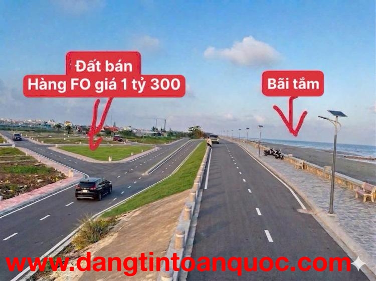 BÁN ĐẤT TÁI ĐỊNH CƯ TRỤC KINH DOANH – ĐỐI DIỆN ĐÔ THỊ LẤN BIỂN TẠI HẢI HẬU, NAM ĐỊNH