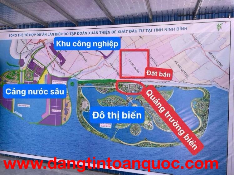 BỎ 1 TỶ 3 MUA ĐẤT BIỂN TẠI NAM ĐỊNH - ĐỢI QUY HOẠCH LẤN BIỂN LÀ THẮNG