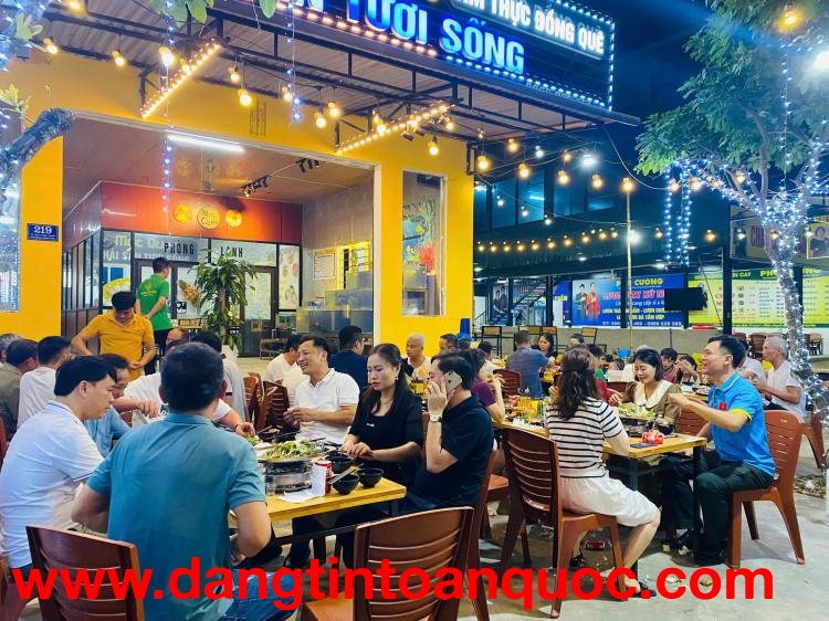 SANG  NHƯỢNG NHÀ HÀNG MẶT ĐƯỜNG MAI THÚC LOAN – TRUNG TÂM CỬA LÒ