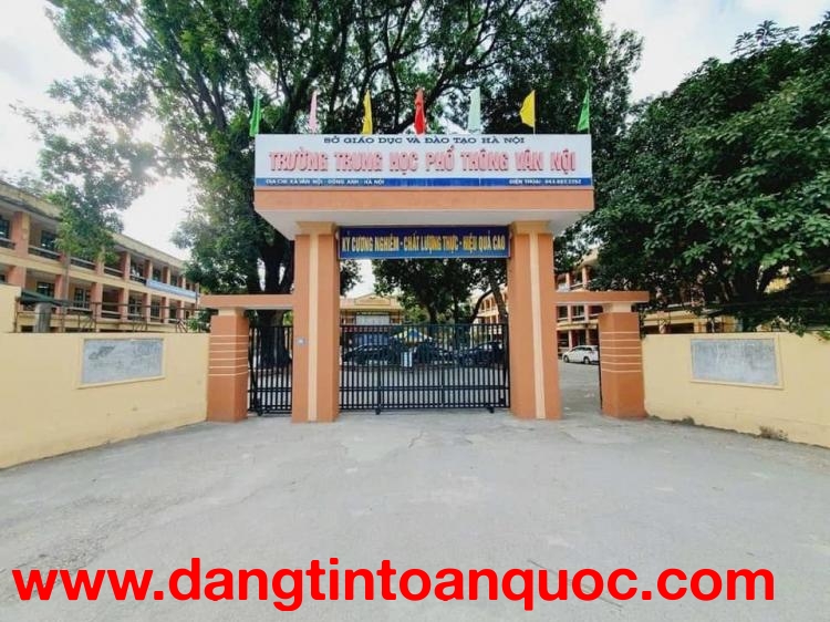 THỐ BẢO – VÂN NỘI LÔ DUY NHẤT TẦM TIỀN NHỎ – Ô TÔ ĐỖ CỬA – QH ĐẸP. Dt 56m² – Mt 4m vuông vắn. Ô tô đ