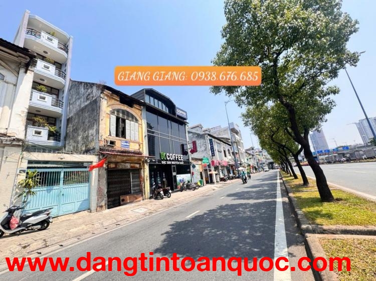 BÁN SIÊU PHẨM ĐẠI LỘ VÕ VĂN KIỆT, P.CẦU ÔNG LÃNH, QUẬN 1- DT 101M2 NGANG 4M*26M VUÔNG VỨC- 6 TẦNG BT
