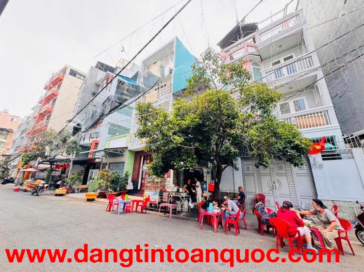 KHU HIẾM NHÀ BÁN PHONG CÁCH BIỆT THỰ 4 TẦNG MẶT TIỀN 12M Đ.CÁCH MẠNG THÁNG 8, QUẬN 3- DT 6M*14M- CHỈ