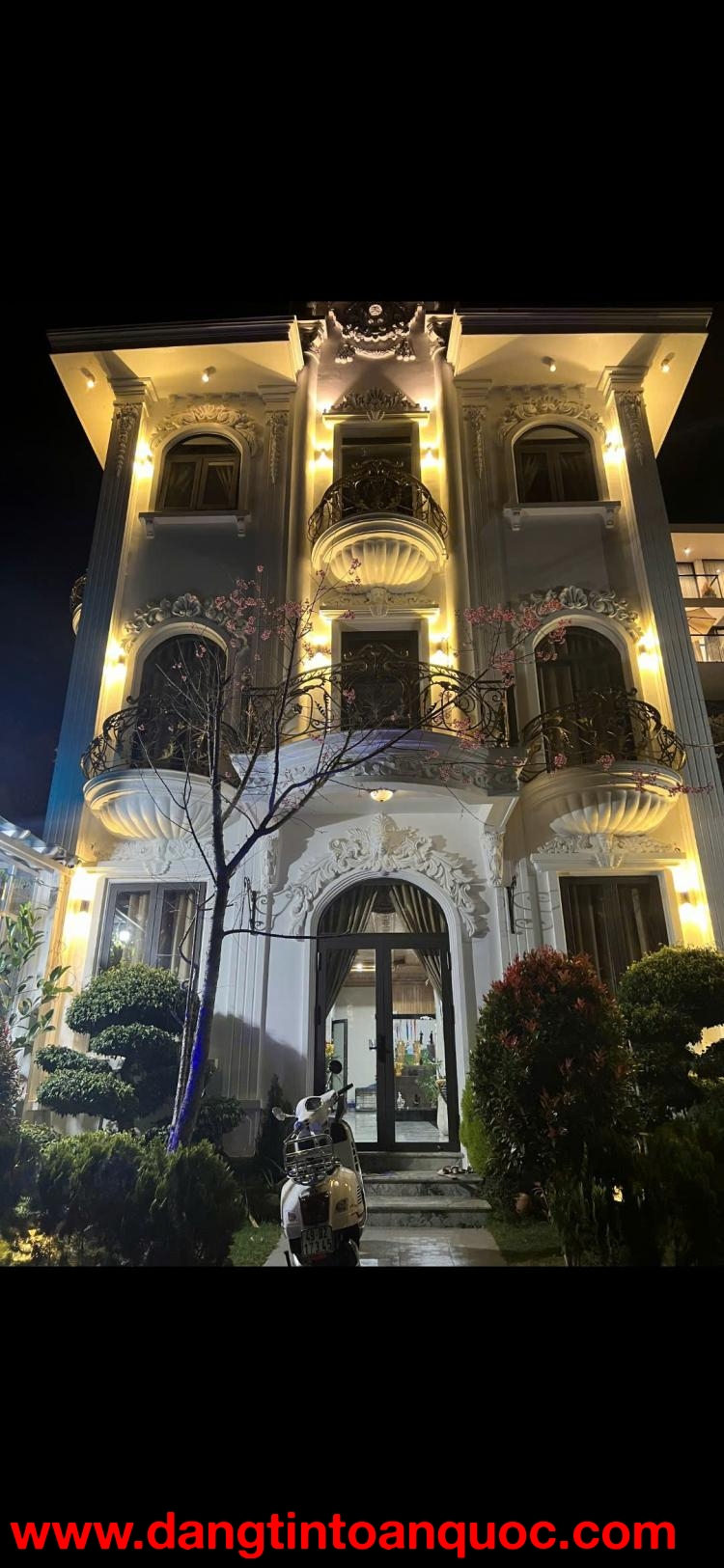 Cho thuê Villa 4 phòng Viện Nghiên Cứu Hạt Nhân, Hùng Vương, Đà Lạt 50 triệu/tháng