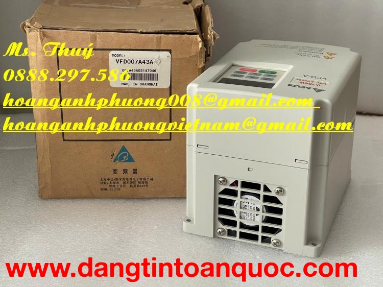 Bình Dương - Biến tần DELTA VFD007A43A giá tốt - Mới 100%