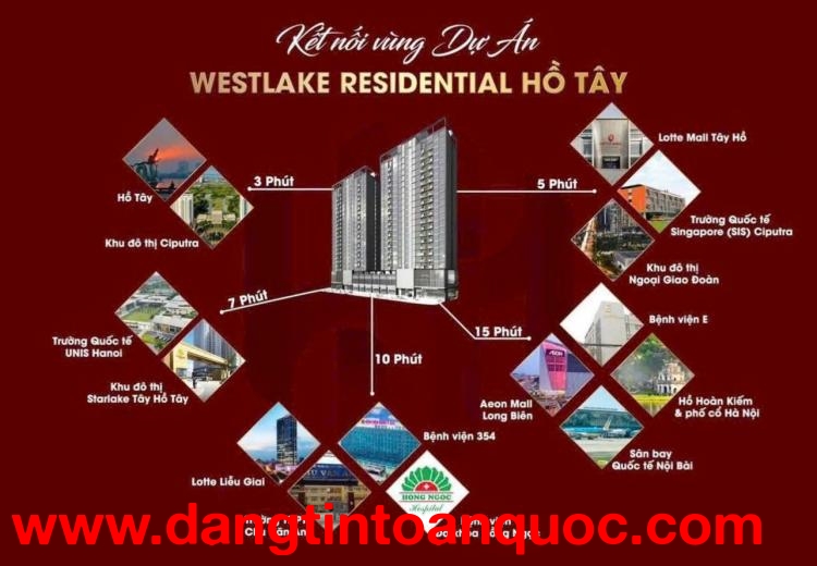 CELESTINE WESTLAKE – BIỂU TƯỢNG SỐNG THƯỢNG LƯU GIỮA LÒNG TÂY HỒ  Tọa lạc tại khu Vườn Đào, Tây Hồ