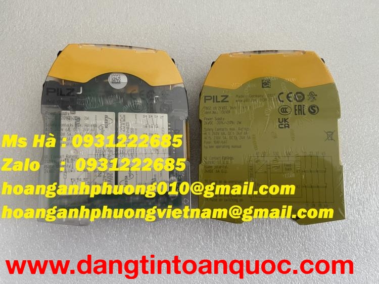 Rờ le an toàn 774300 dòng Pilz PNOZ X1 24VAC/DC 3n/o 1n/c 