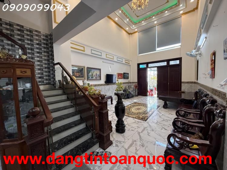 SIÊU PHẨM GÒ VẤP – NHÀ MỚI 3 TẦNG BTCT – 123M² 
ĐƯỜNG 8M XE TẢI TRÁNH