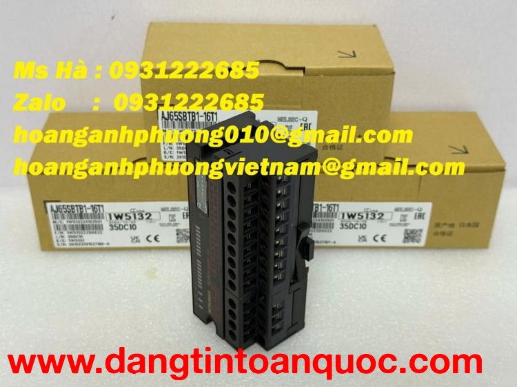 Giá tốt chốt đơn - Module ngõ ra AJ65SBTB1-16T1 mitsubishi 