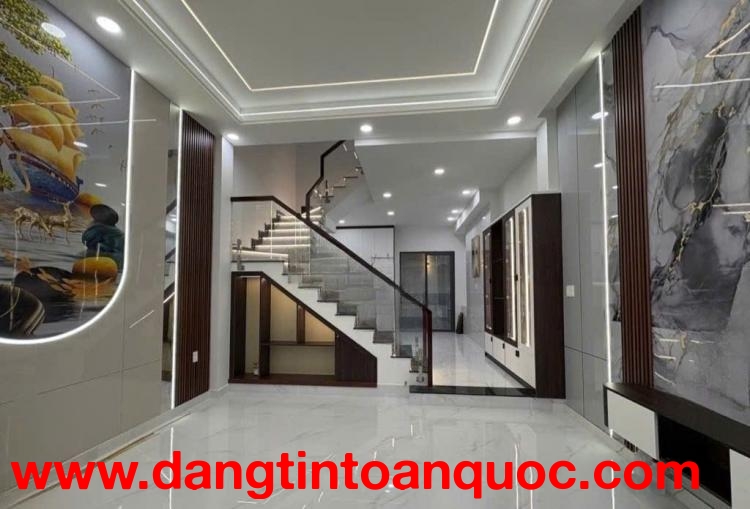 Hẻm 2/ - Đường 7M - 6 Tỷ Nhỉnh - Bình Tân - Nhà Mới - Sát Chợ,Trường Học - 54M2 - 4 TẦNG - 4PN