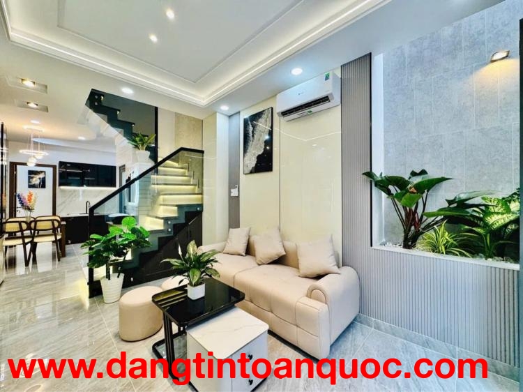HẺM XE HƠI NGUYỄN VĂN CÔNG - 3TẦNG -  40M2 - NHỈNH 5T - PHÁP LÝ CHUẨN