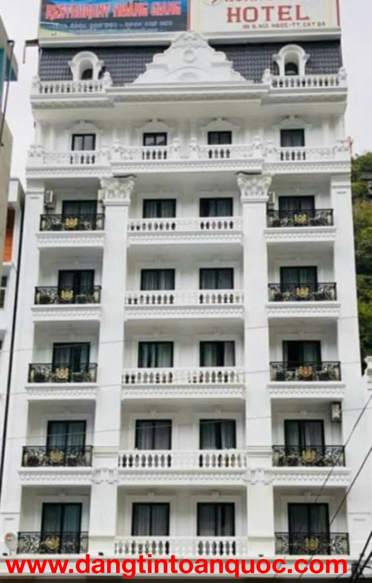 CƠ HỘI ĐẦU TƯ SINH LỜI CAO, BÁN KHÁCH SẠN TẠI ĐƯỜNG NÚI NGỌC, CÁT BÀ.