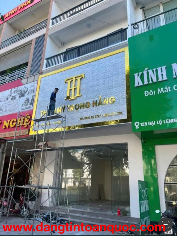 SANG NHƯỢNG THẨM MỸ VIỆN - VỊ TRÍ ĐẮC ĐỊA TP VINH - GIÁ TỐT ĐẦU TƯ