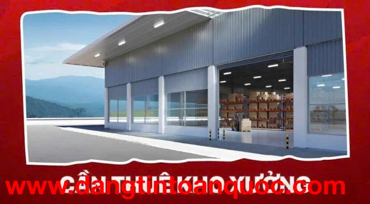 CẦN THUÊ GẤP NHÀ XƯỞNG MAY QUY MÔ LỚN – KHU VỰC BÌNH DƯƠNG – THIỆN CHÍ THUÊ NHANH