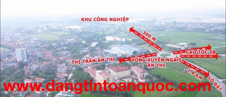 ĐẤT NỀN TRUNG TÂM NGUYỄN TRÃI – ÂN THI, HƯNG YÊN
