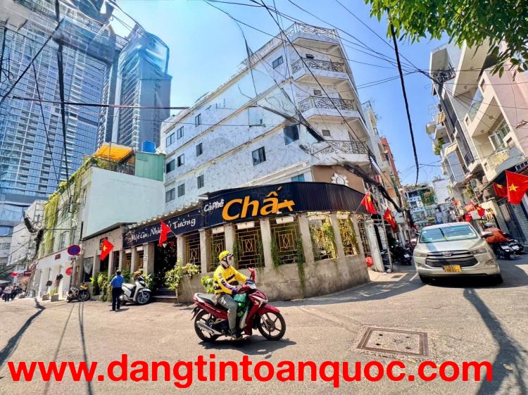 MUA 1 LỜI 2- BÁN TÒA NHÀ 7 TẦNG CÓ HẦM - CĂN GÓC 2 MẶT TIỀN HXH Đ.NGUYỄN TRÃI, P.NGUYỄN CƯ TRINH, QU