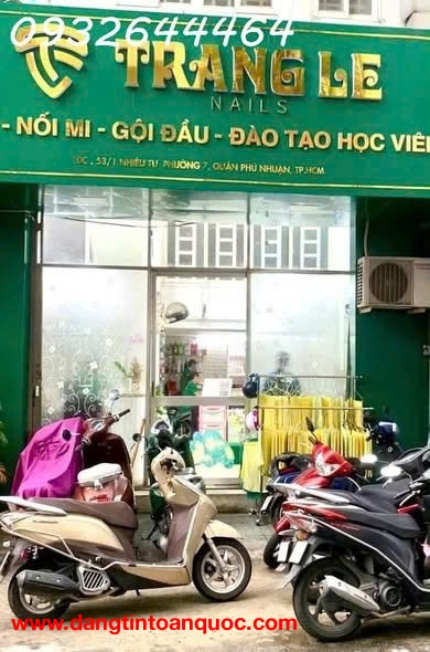 CẦN SANG TIỆM NAIL PHÚ NHUẬN – HOẠT ĐỘNG 13 NĂM - KHÁCH RẤT ỔN ĐỊNH
