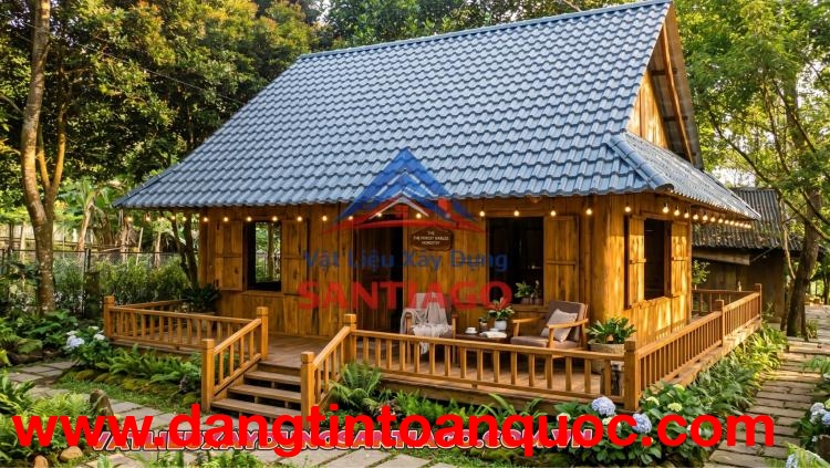 Vì sao mái nhà quyết định chi phí và diện mạo tổng thể homestay