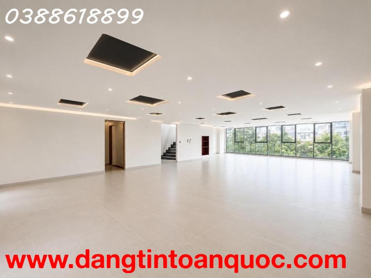 BÁN TOÀ VĂN PHÒNG MẶT PHỐ THƯỢNG ĐÌNH - THANH XUÂN - 185M2 - 9 TẦNG THÔNG SÀN - 129 TỶ