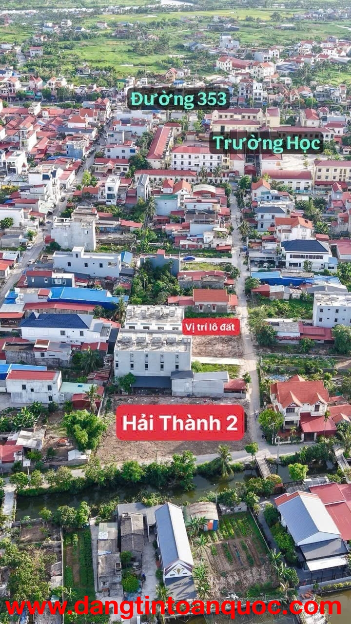 Ra mắt lô góc siêu phẩm tại điểm nóng nhất Hải Thành 2, Dương Kinh, Hải Phòng.