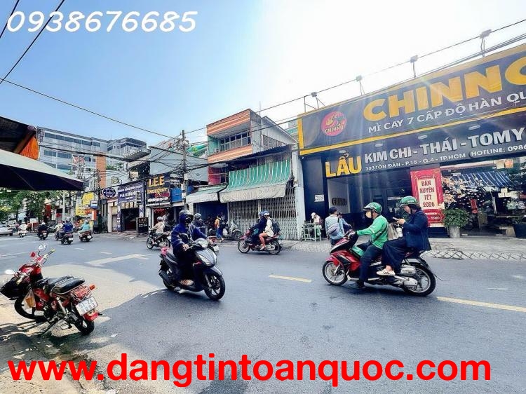 BÁN NHÀ 5 TẦNG MT KINH DOANH Đ.TÔN ĐẢN, QUẬN 4- DT SIÊU KHỦNG HƠN 400M2- DÒNG TIỀN HƠN 100TR/TH- CHÍ