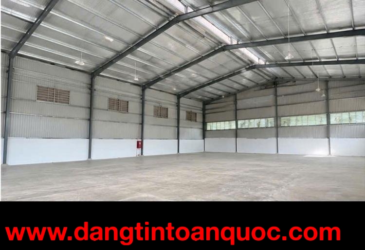 XN258 Cho thuê Xưởng Ưu Tiên SX CNC , CN Phụ Trợ Cụm Hố Nai. Trống xưởng giao liền