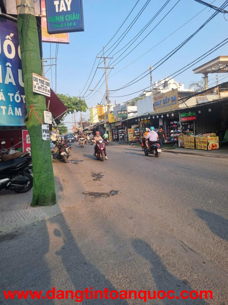 BÁN ĐẤT 80.3M2, SẴN SỔ, LÔ GÓC 2 MẶT TIỀN ĐƯỜNG RỘNG 8M THÔNG QUA Đ.BÀ ĐIỂM 4, Đ.THỚI HÒA, VĨNH LỘC 