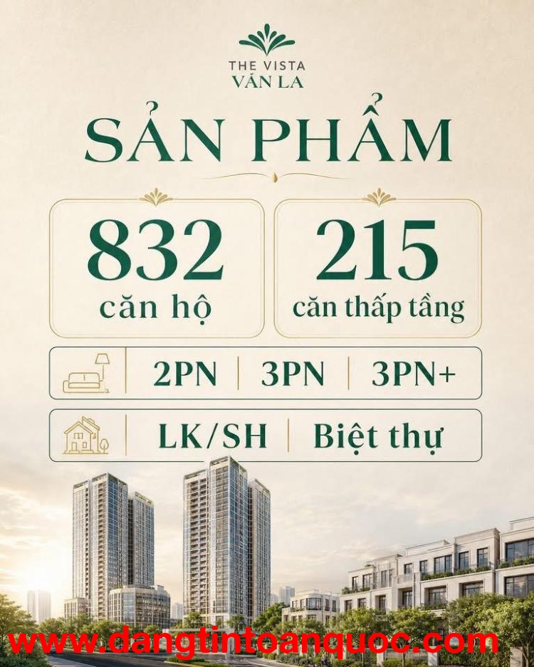 ???? CẢNH BÁO KHÓA CỔNG BOOKING THE VISTA VĂN LA – CHỈ CÒN 48 GIỜ!