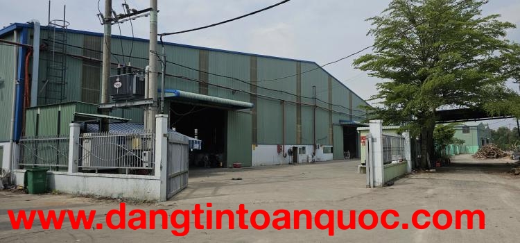 CHO THUÊ XƯỞNG LONG AN – GIÁP TP.HCM, GẦN TÂY NINH